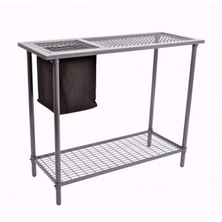 JEWETT CAMERON Jewett Cameron IS 82011 Garden Utility Bench with Wire Mesh Top IS 82011